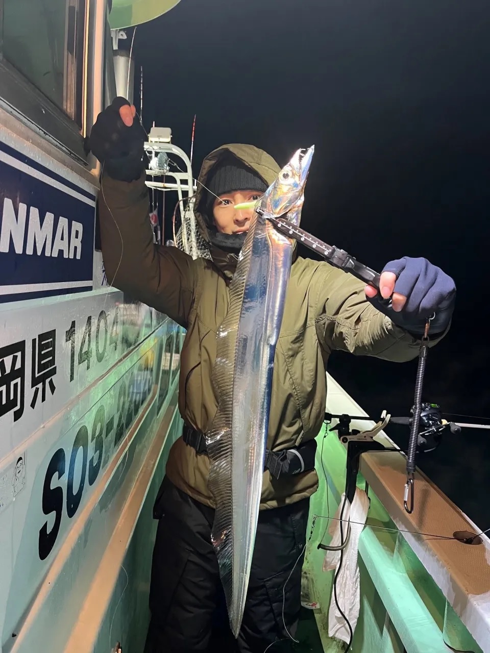 ロッドと周辺機器の写真